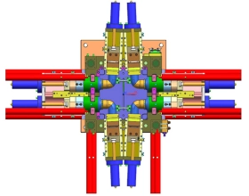 Expanding 87.5 degree mold