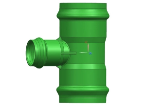 High pressure PVC pipe fittings mold